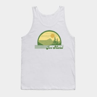 Joni Mitchell / Retro Style Country Fan Design Tank Top